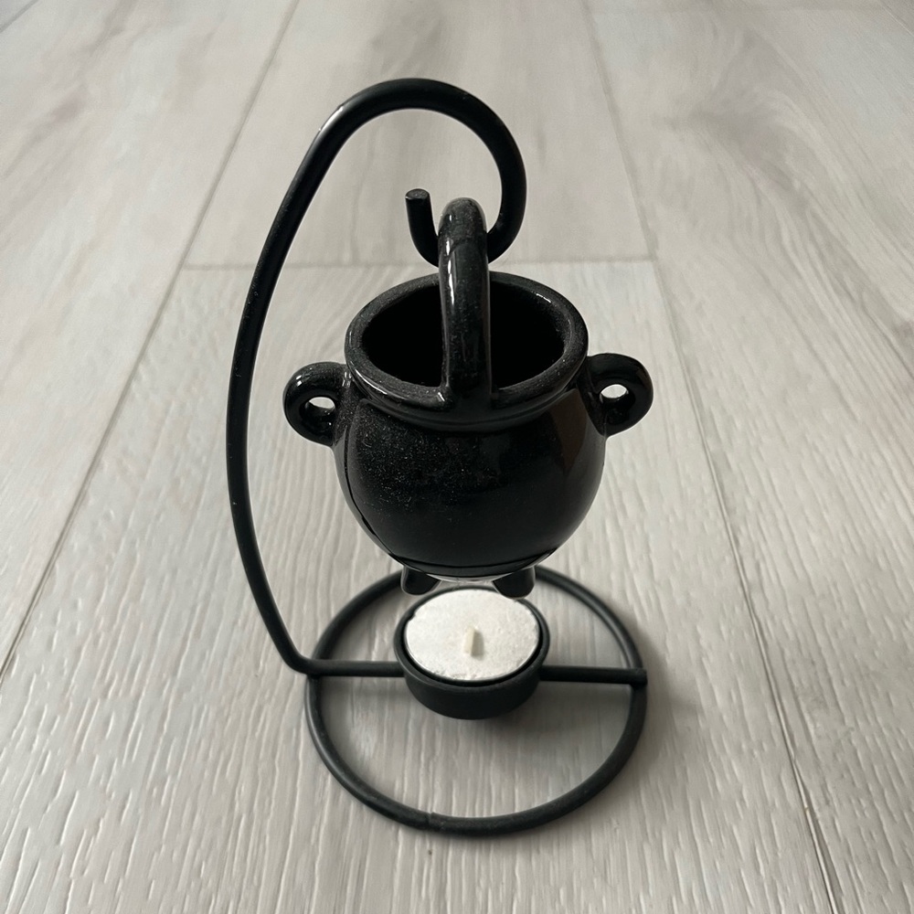 cauldron candle oil burner